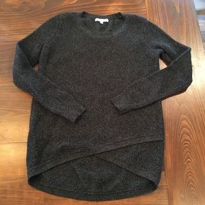Madewell Sweater Charcoal color